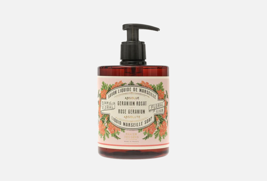 Жидкое мыло PANIER DES SENS, ABSOLUTES Liquid Marseille soap Rose Geranium 500 мл
Жидкое мыло PANIER DES SENS, ABSOLUTES Liquid Marseille soap Rose Geranium 500 мл