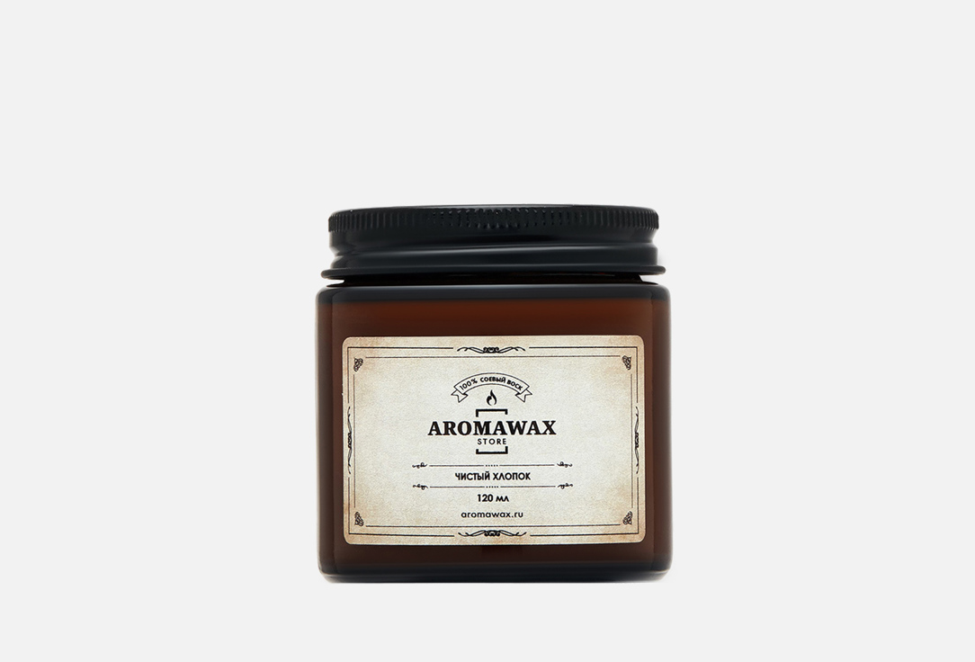 Ароматическая свеча AROMAWAX, Белый, Pure Cotton 120 мл
Ароматическая свеча AROMAWAX, Белый, Pure Cotton 120 мл
