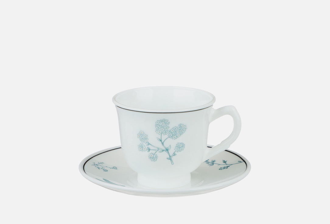 Чайная пара BY, Белый, Flores 200 мл
Чайная пара BY, Белый, Flores 200 мл