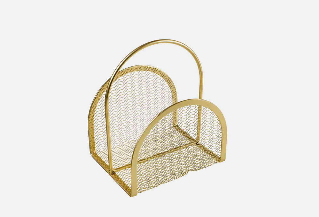 Салфетница BY, Золотой, Alexandria 12 х 10 см 1 шт
Салфетница BY, Золотой, Alexandria 12 х 10 см 1 шт