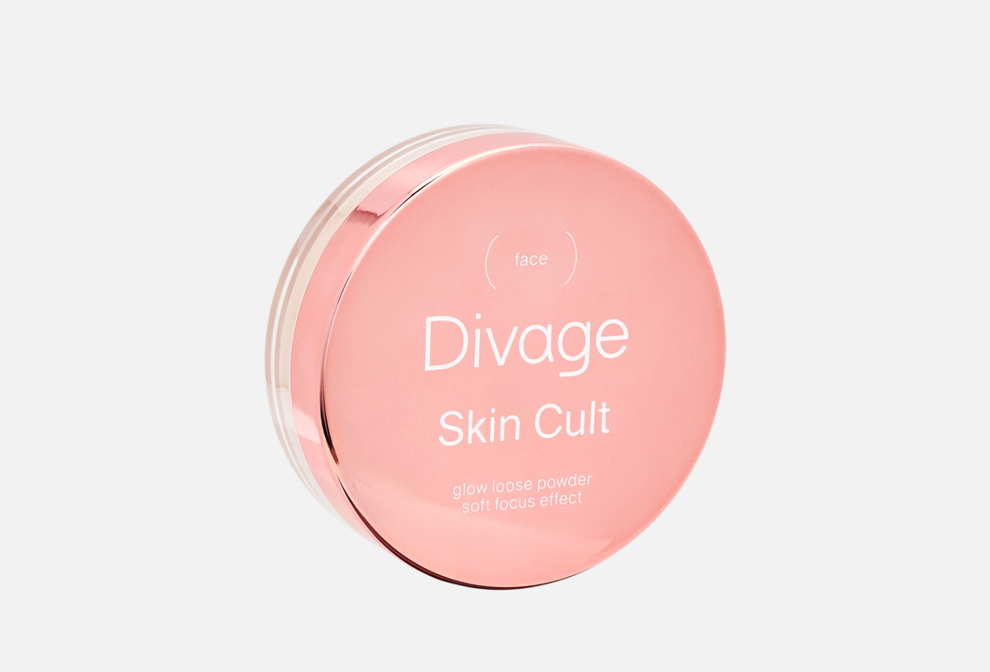 Пудра рассыпчатая сияющая для лица DIVAGE, Белый, Skin Cult Glow Loose Powder 7 г
Пудра рассыпчатая сияющая для лица DIVAGE, Белый, Skin Cult Glow Loose Powder 7 г