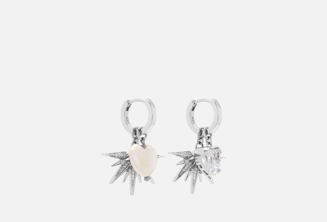 серьги GINADREAMS, Бьется сердце Silver 2 шт
серьги GINADREAMS, Бьется сердце Silver 2 шт