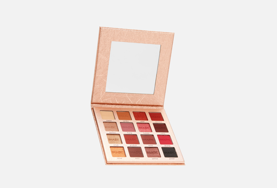 Палетка теней для век IMAGIC, Красный, Charm eyeshadow palette 16 colors 28.8 г
Палетка теней для век IMAGIC, Красный, Charm eyeshadow palette 16 colors 28.8 г