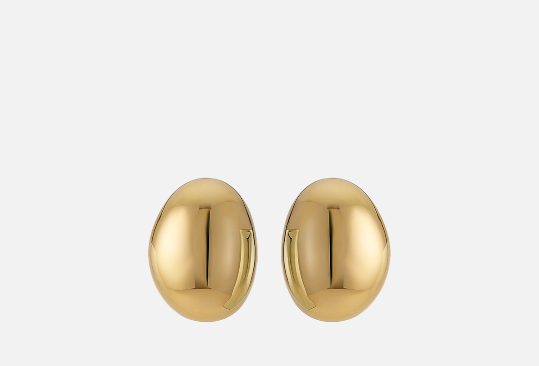 Серьги ATTRIBUTE SHOP, Глянцевые камушки золотистые 2 шт
Серьги ATTRIBUTE SHOP, Глянцевые камушки золотистые 2 шт