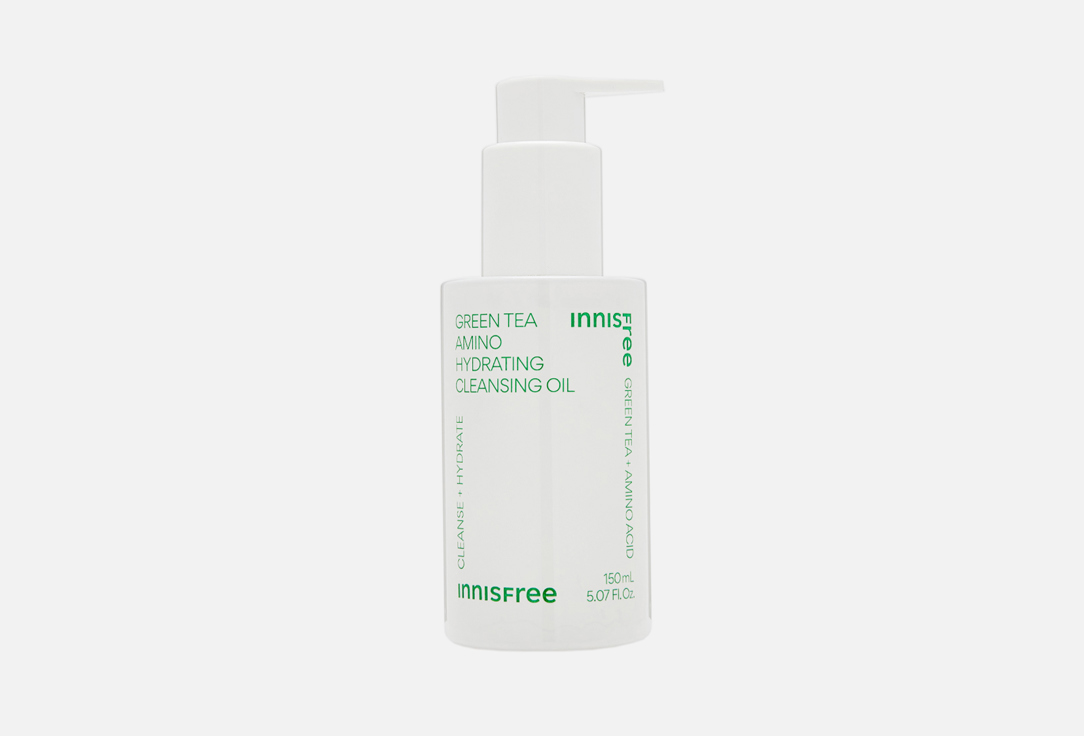 Увлажняющее гидрофильное масло INNISFREE, GREEN TEA AMINO HYDRATING CLEANSING OIL 150 мл
Увлажняющее гидрофильное масло INNISFREE, GREEN TEA AMINO HYDRATING CLEANSING OIL 150 мл