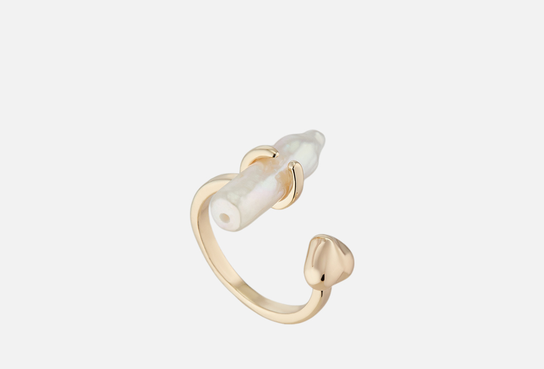 Кольцо 19.STONE, The ring is dimensionless with natural elongated pearls 1 шт
Кольцо 19.STONE, The ring is dimensionless with natural elongated pearls 1 шт