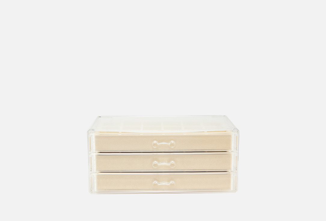 Шкатулка-органайзер для украшений DENEZO, Бежевый, Jewelry box 1 шт
Шкатулка-органайзер для украшений DENEZO, Бежевый, Jewelry box 1 шт