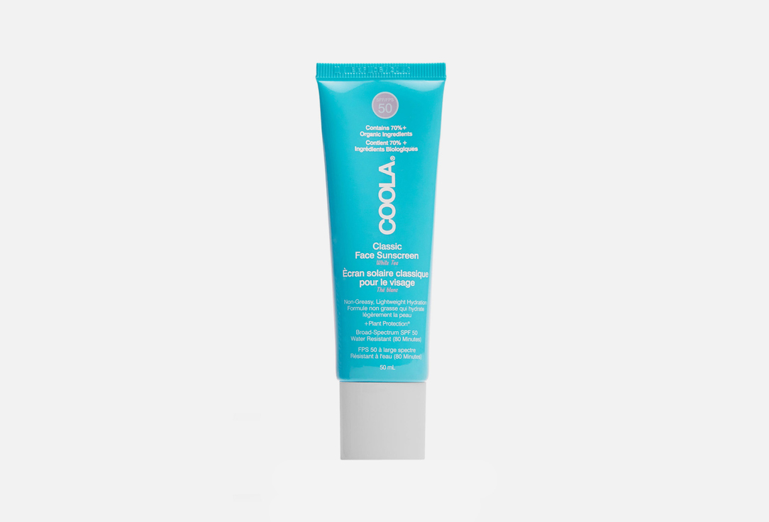 Солнцезащитный крем для лица SPF 50 COOLA, Classic Face Sunscreen White Tea 50 мл
Солнцезащитный крем для лица SPF 50 COOLA, Classic Face Sunscreen White Tea 50 мл