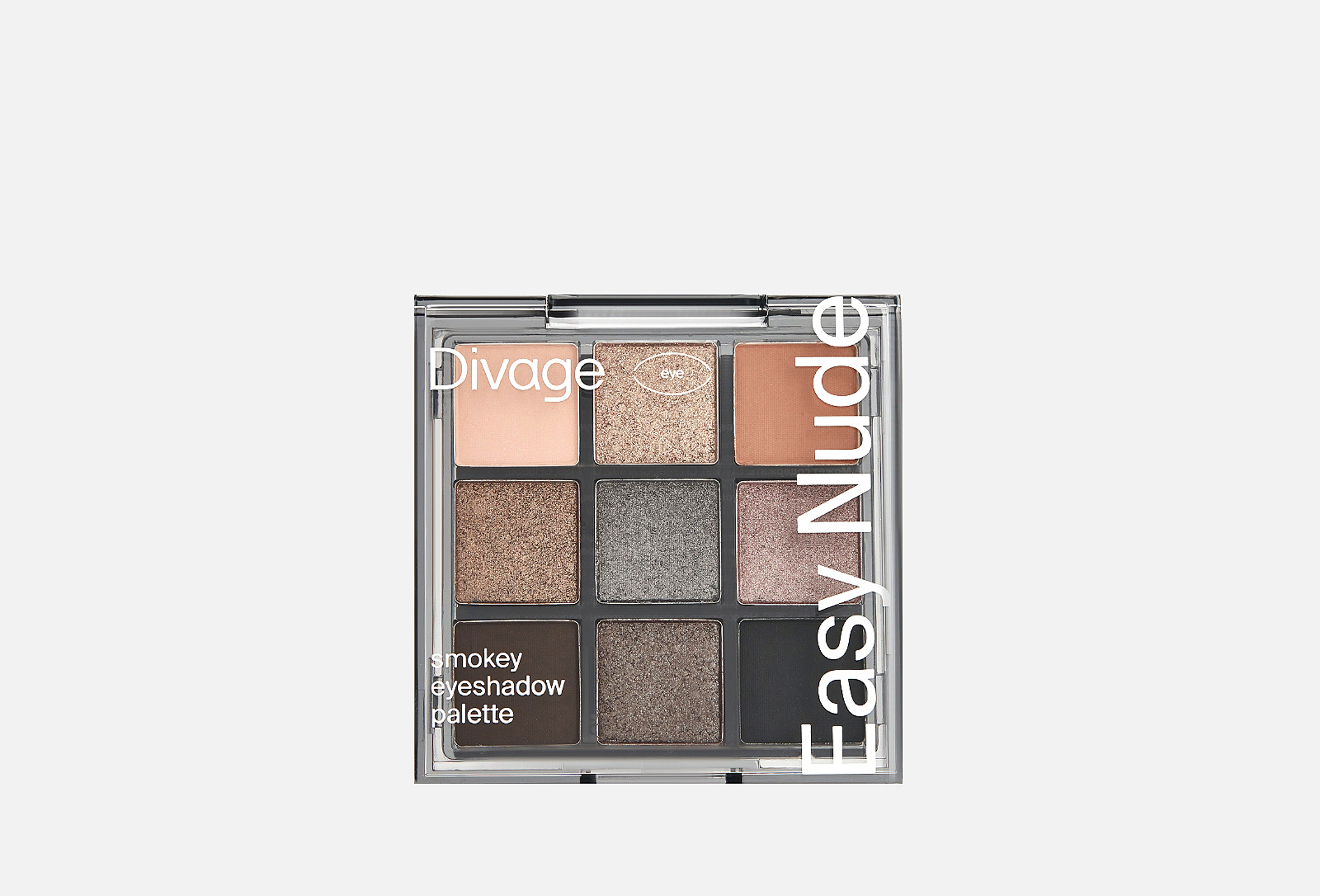 Divage Eyeshadow Palette Easy Nude Smokey