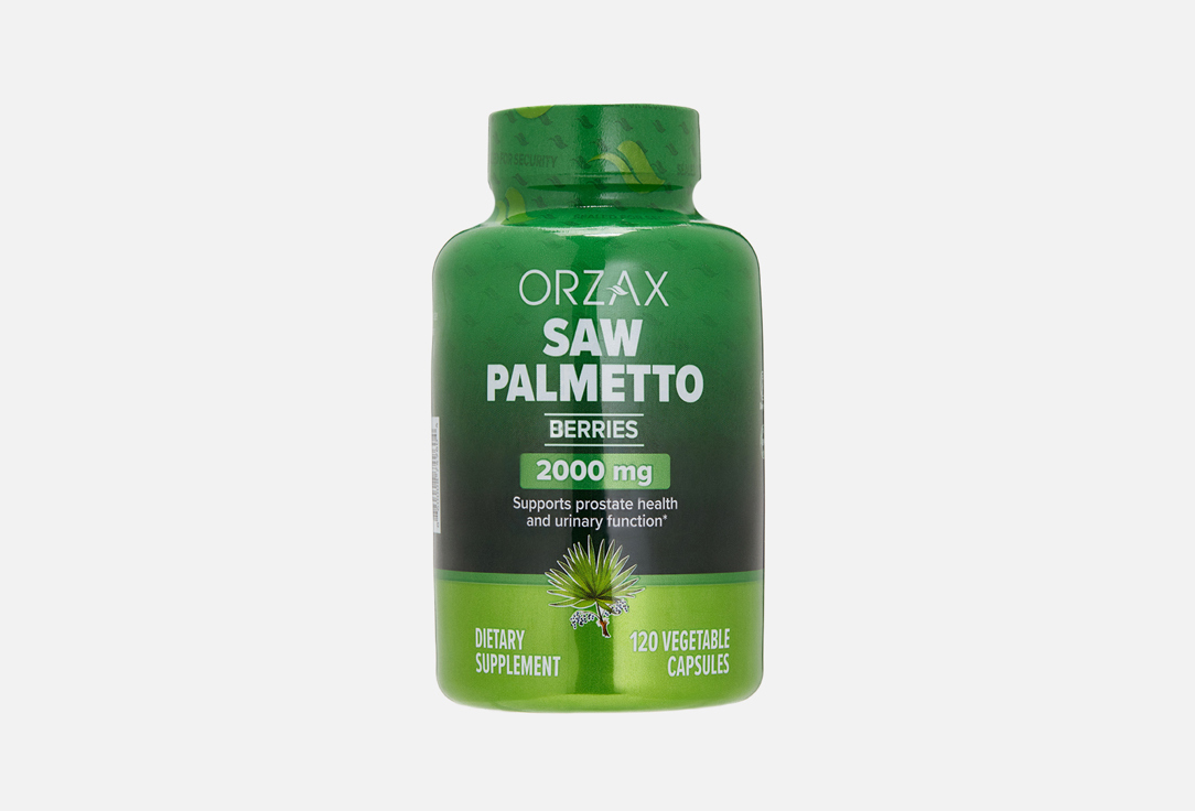 Экстракт пальметты ORZAX, 2000 мг в капсулах 120 шт
Экстракт пальметты ORZAX, 2000 мг в капсулах 120 шт