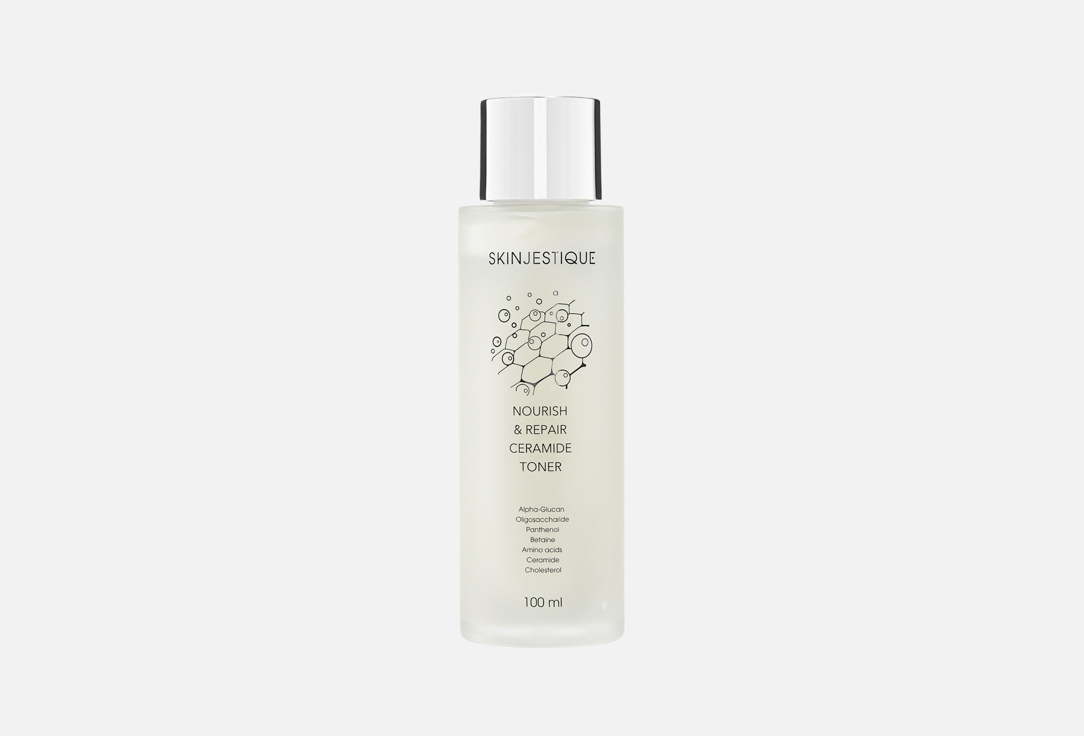 Восстанавливающий тонер с керамидами SKINJESTIQUE, Nourish & Repair Ceramide Toner 100 мл
Восстанавливающий тонер с керамидами SKINJESTIQUE, Nourish & Repair Ceramide Toner 100 мл