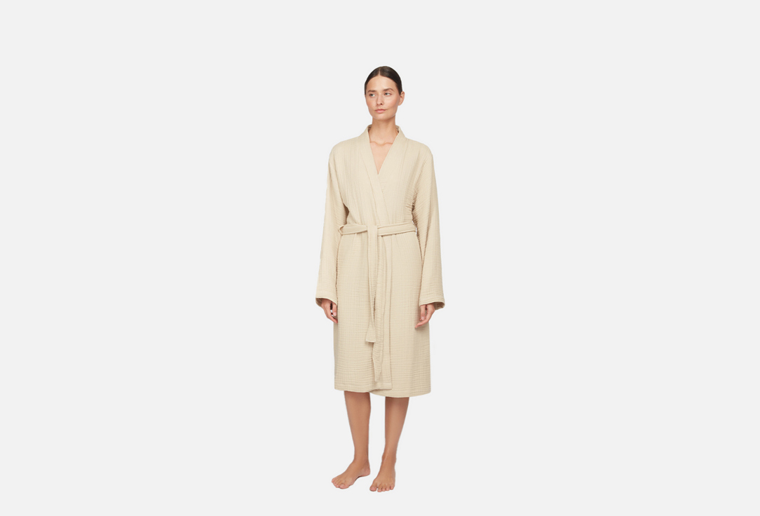 Халат TKANO, Beige, Essential, S 1 шт
Халат TKANO, Beige, Essential, S 1 шт