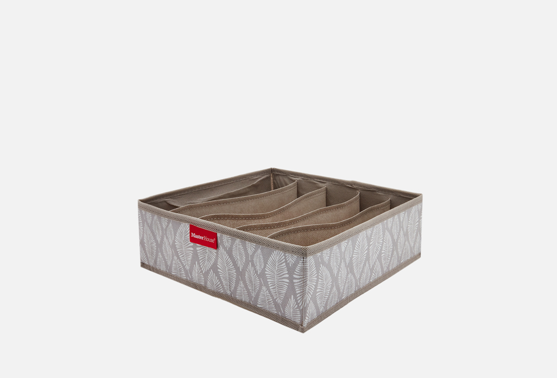 Органайзер для белья MASTER HOUSE, Серый, Листья 5 секций 1 шт
Органайзер для белья MASTER HOUSE, Серый, Листья 5 секций 1 шт