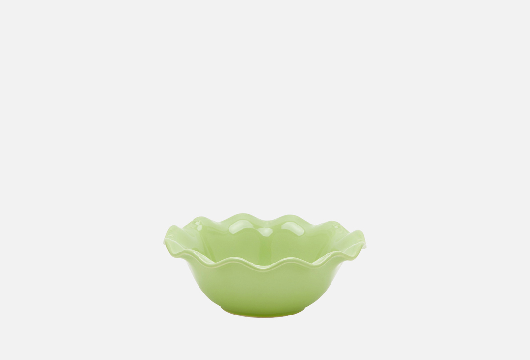Тарелка волнистая ROOMI, Зеленый, Светло-зеленая 1 шт
Тарелка волнистая ROOMI, Зеленый, Светло-зеленая 1 шт
