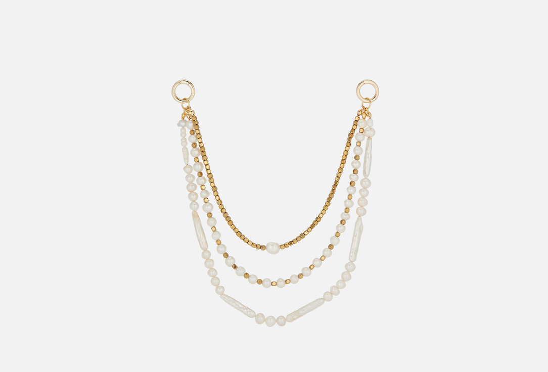 Украшение на сумку VERUSCHKA, Pearl and hematin 1 шт
Украшение на сумку VERUSCHKA, Pearl and hematin 1 шт