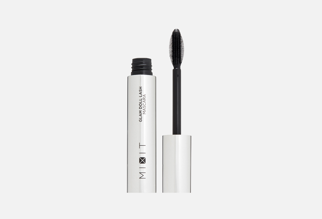 Тушь для ресниц с эффектом кукольного взгляда MIXIT, Черный, Glam doll lash mascara 10 г
Тушь для ресниц с эффектом кукольного взгляда MIXIT, Черный, Glam doll lash mascara 10 г