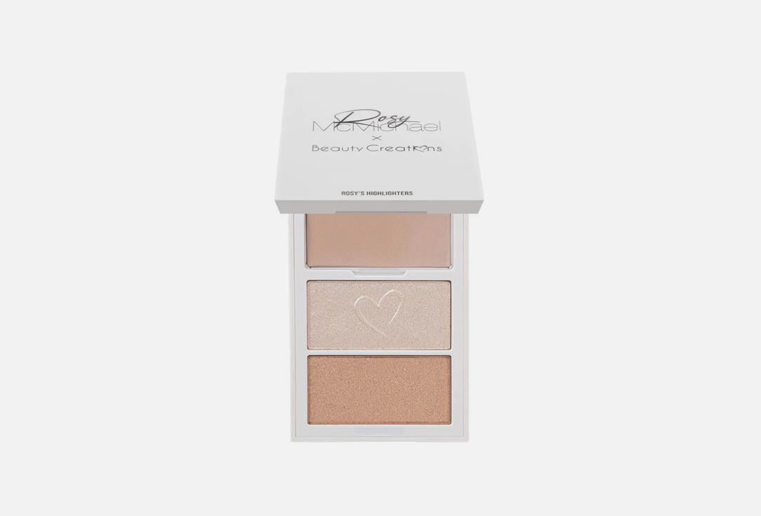 Палитра хайлайтеров для лица BEAUTY CREATIONS, Rosy's Highlighter 9 г
Палитра хайлайтеров для лица BEAUTY CREATIONS, Rosy's Highlighter 9 г