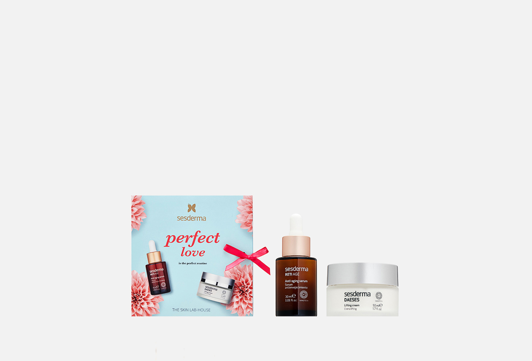 Подарочный Набор для ухода за кожей лица SESDERMA, DAESES LIFTING CREAM and RETI AGE Anti-aging serum 2 шт
Подарочный Набор для ухода за кожей лица SESDERMA, DAESES LIFTING CREAM and RETI AGE Anti-aging serum 2 шт