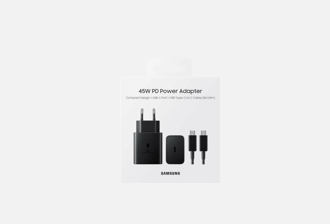 Сетевое зарядное устройство SAMSUNG, 45W Type-C Black + cable 1 шт
Сетевое зарядное устройство SAMSUNG, 45W Type-C Black + cable 1 шт