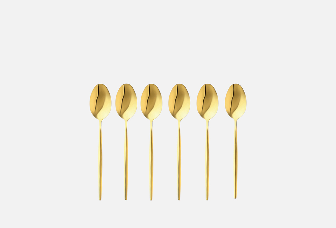Набор ложек столовых MAGISTRO, Блинк, золото, 22х4 6 шт
Набор ложек столовых MAGISTRO, Блинк, золото, 22х4 6 шт