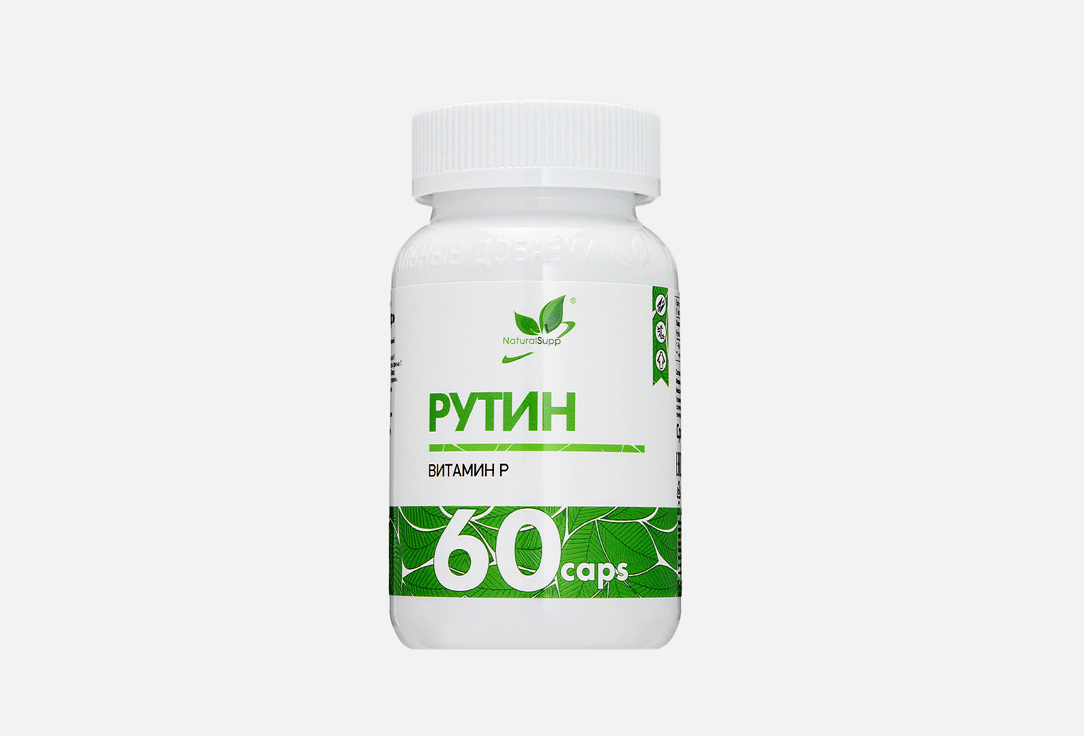 Рутин NATURALSUPP, 100 мг в капсулах 60 шт
Рутин NATURALSUPP, 100 мг в капсулах 60 шт