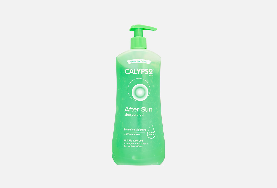 Гель для тела после солнца CALYPSO, After Sun aloe vera 500 мл
Гель для тела после солнца CALYPSO, After Sun aloe vera 500 мл