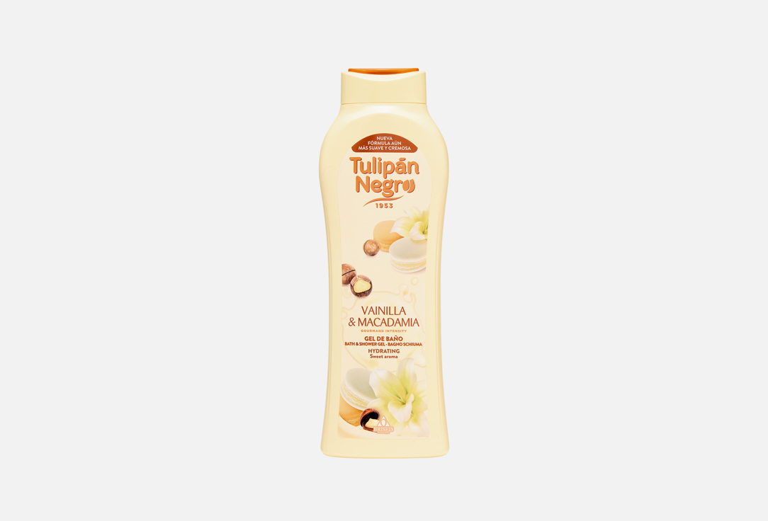 Гель для душа TULIPAN NEGRO, Ваниль и макадамия 650 мл
Гель для душа TULIPAN NEGRO, Ваниль и макадамия 650 мл