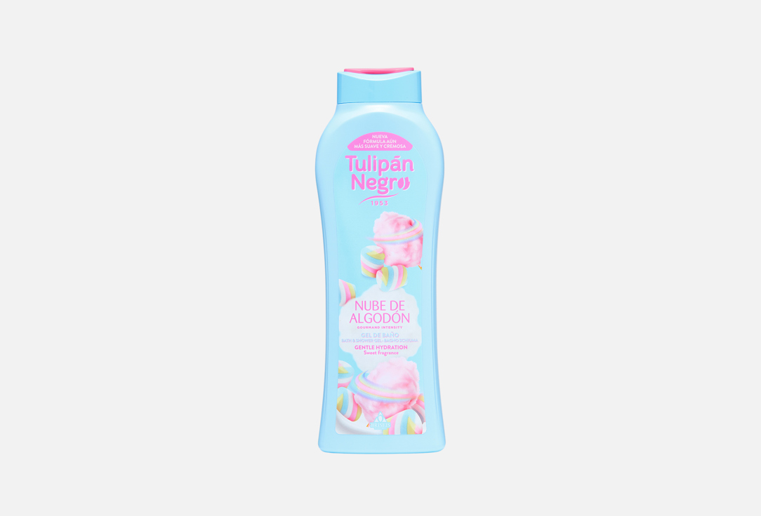 Гель для душа TULIPAN NEGRO, Хлопковое облако 650 мл
Гель для душа TULIPAN NEGRO, Хлопковое облако 650 мл