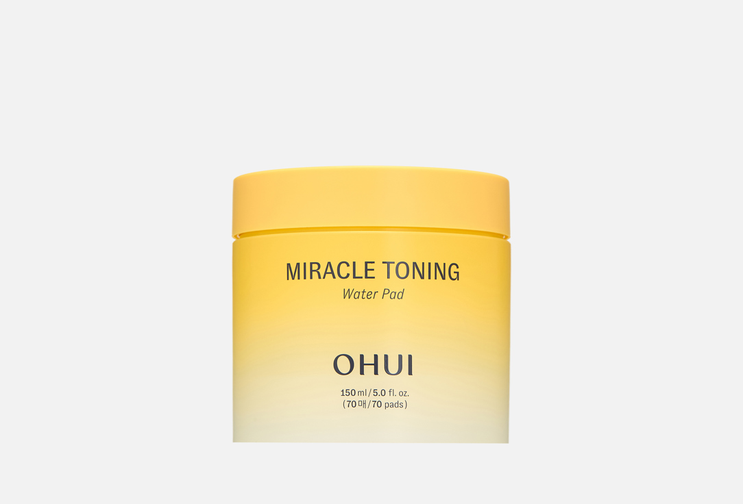 Успокаивающие диски для улучшения тона кожи OHUI, Miracle toning 70 шт
Успокаивающие диски для улучшения тона кожи OHUI, Miracle toning 70 шт