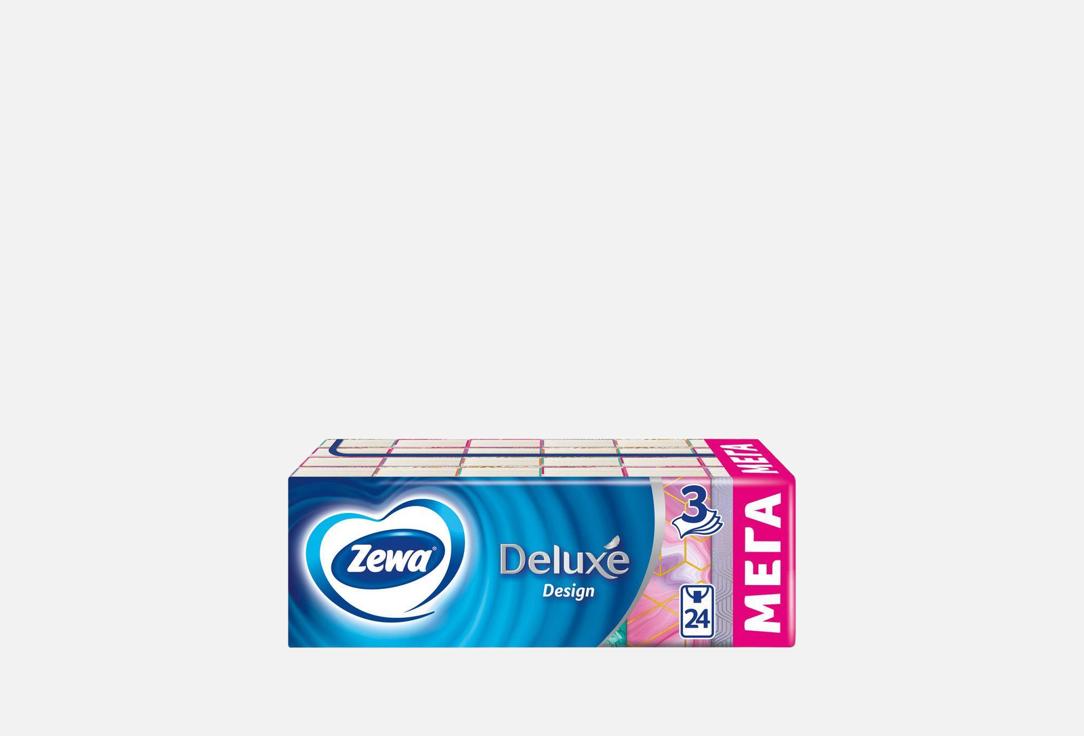 Носовые платочки ZEWA, Deluxe Design 24 шт
Носовые платочки ZEWA, Deluxe Design 24 шт