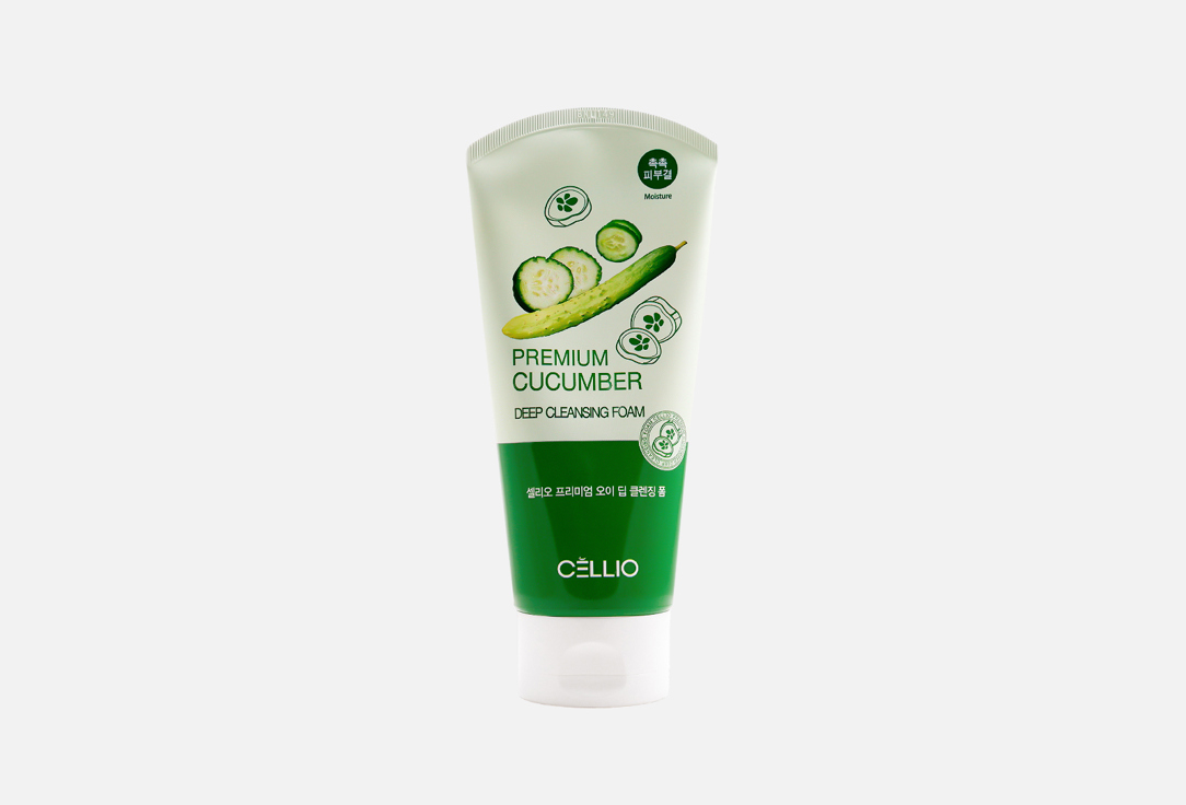 Пенка для умывания DR.CELLIO, PREMIUM CUCUMBER DEEP CLEANSING FOAM 150 мл
Пенка для умывания DR.CELLIO, PREMIUM CUCUMBER DEEP CLEANSING FOAM 150 мл