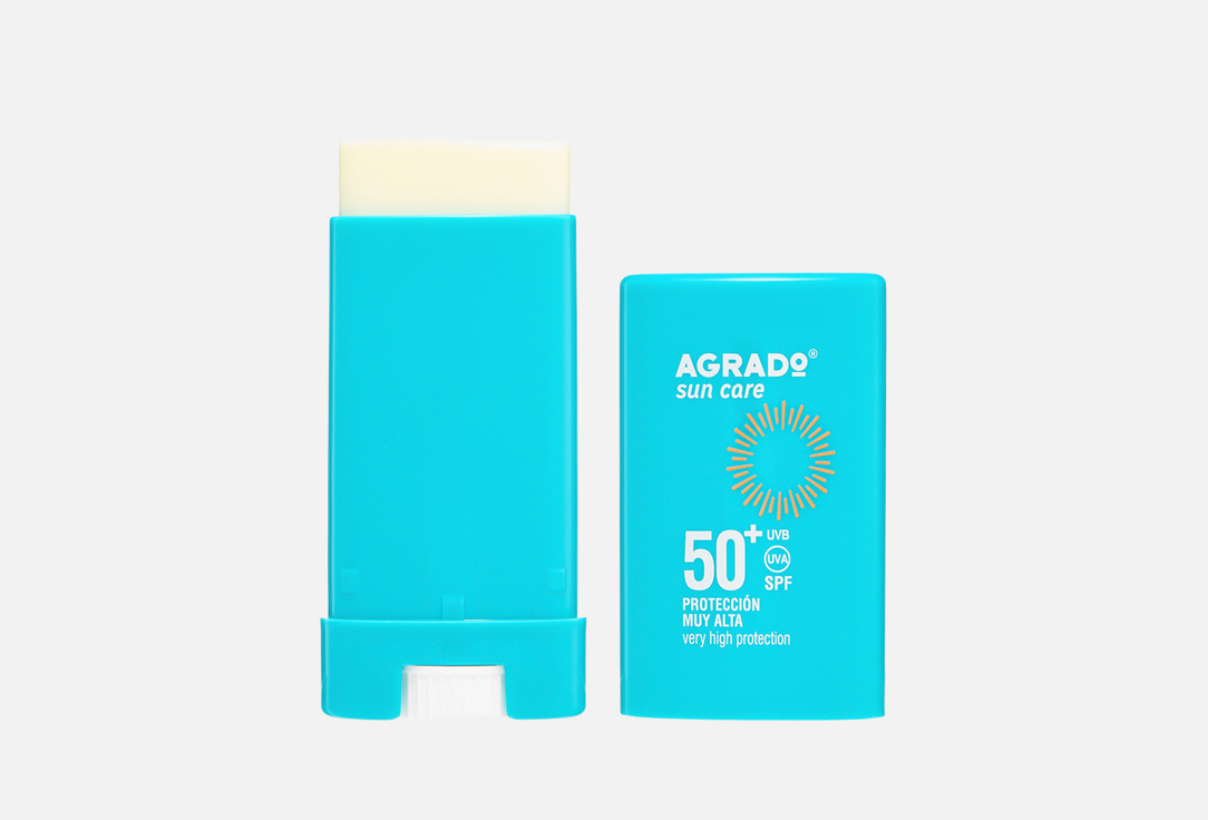 Солнцезащитный водостойкий стик для лица SPF50+ AGRADO, Facial and sensitive areas sun stick 15 мл
Солнцезащитный водостойкий стик для лица SPF50+ AGRADO, Facial and sensitive areas sun stick 15 мл
