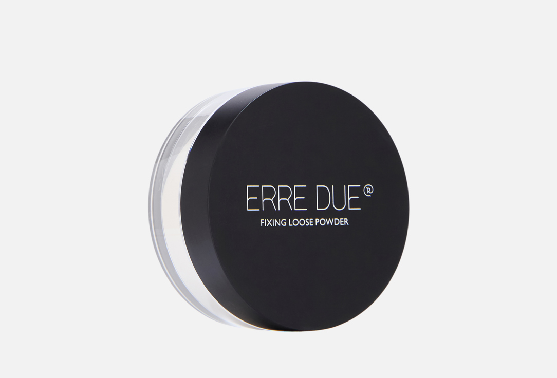 Фиксирующая пудра для лица ERRE DUE, Fixing loose powder 23 г
Фиксирующая пудра для лица ERRE DUE, Fixing loose powder 23 г