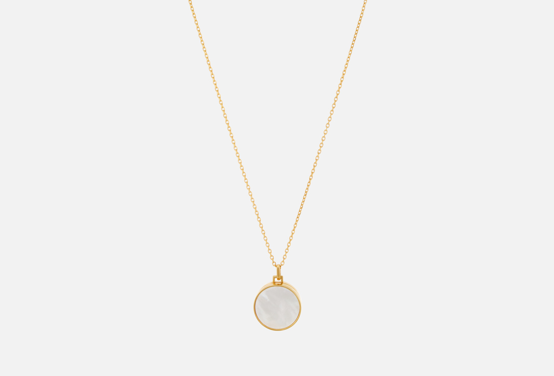 Колье Серебряное JEWLIA, Mother-of-pearl round gold plated locket 1 шт
Колье Серебряное JEWLIA, Mother-of-pearl round gold plated locket 1 шт