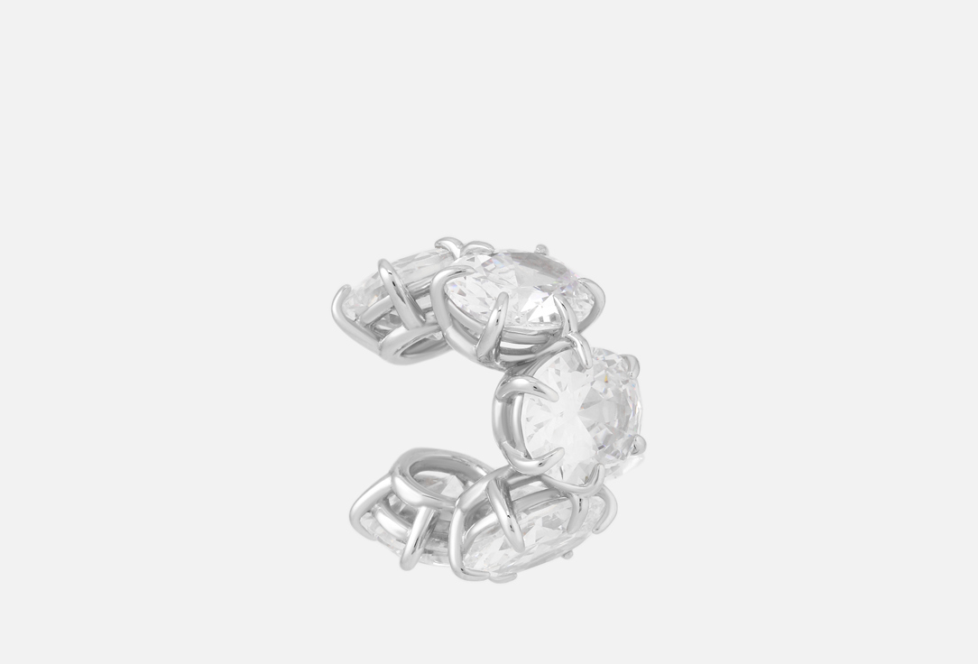 Кафф Серебряный JEWLIA, Maxi-phianite silver ear cuff 1 шт
Кафф Серебряный JEWLIA, Maxi-phianite silver ear cuff 1 шт