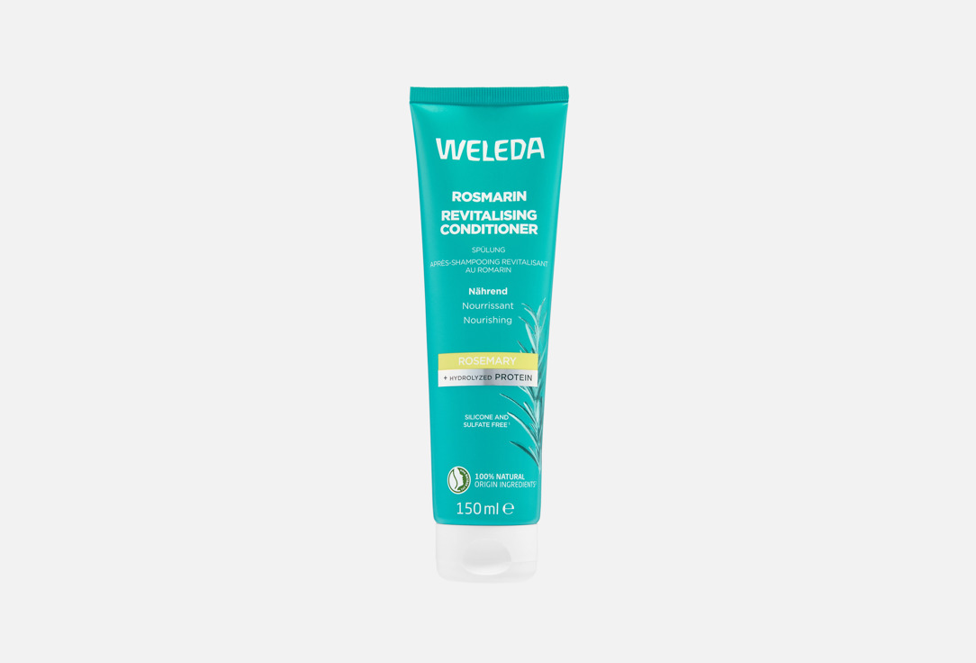 Кондиционер для волос WELEDA, Rosemary 150 мл
Кондиционер для волос WELEDA, Rosemary 150 мл