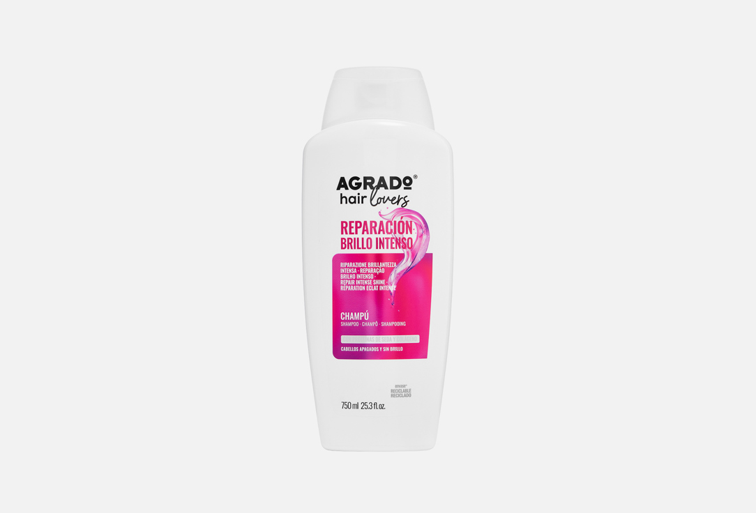 Шампунь для волос AGRADO, Repair Intense Shine 750 мл
Шампунь для волос AGRADO, Repair Intense Shine 750 мл
