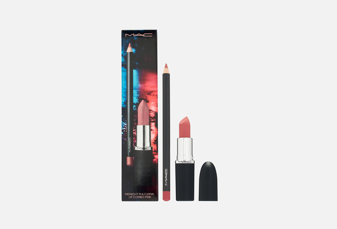 Набор для губ MAC, Мультиколор, Midnight MACximal Lip Combo: Pink Combination 2 шт
Набор для губ MAC, Мультиколор, Midnight MACximal Lip Combo: Pink Combination 2 шт