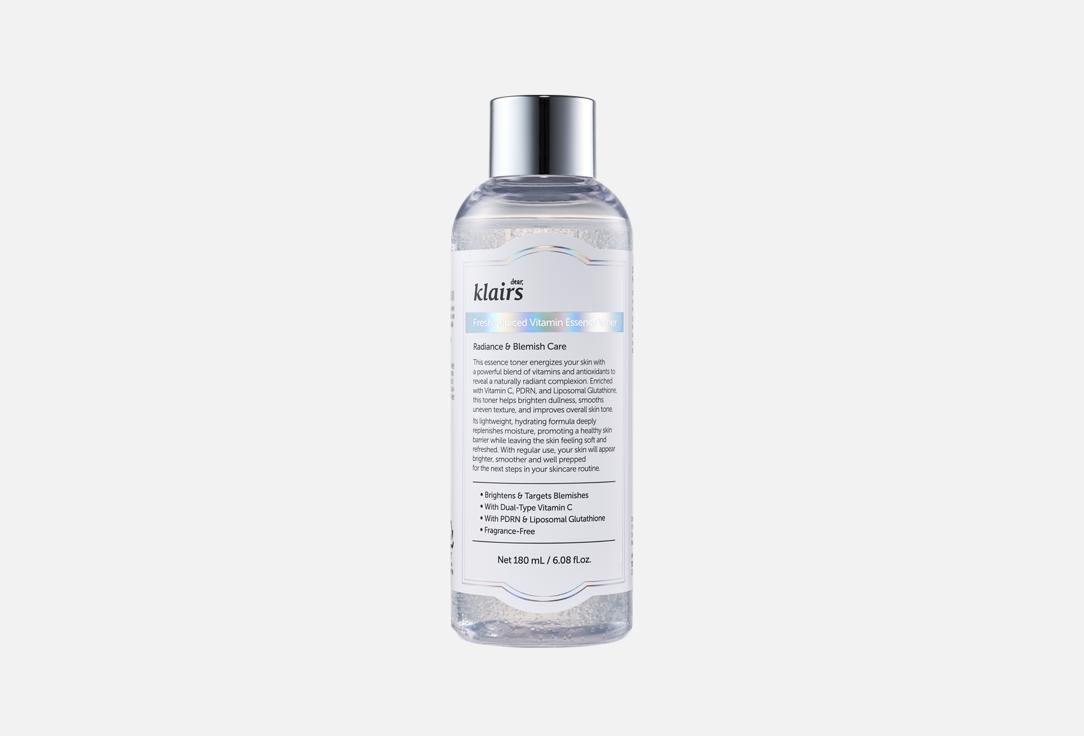 Тонер-эссенция с витаминами для сияния кожи лица DEAR, KLAIRS, Freshly Juiced Vitamin Essence 180 мл
Тонер-эссенция с витаминами для сияния кожи лица DEAR, KLAIRS, Freshly Juiced Vitamin Essence 180 мл