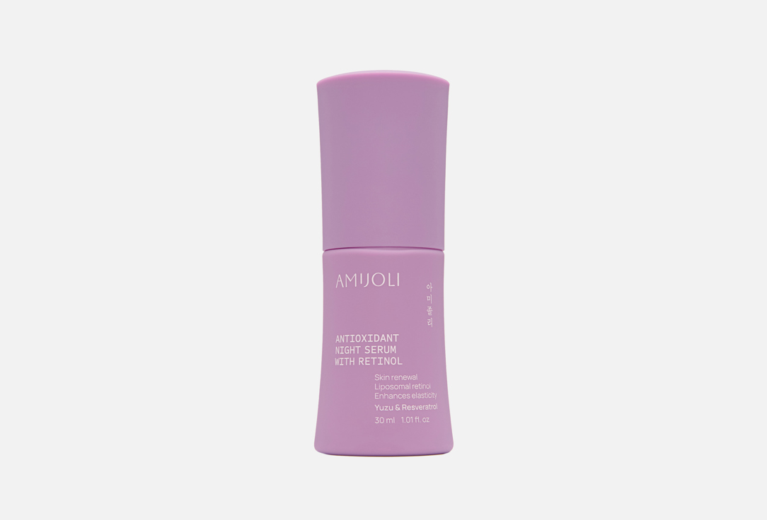 Ночная обновляющая сыворотка для лица AMIJOLI, Yuzu & Resveratrol, Retinol 30 мл
Ночная обновляющая сыворотка для лица AMIJOLI, Yuzu & Resveratrol, Retinol 30 мл