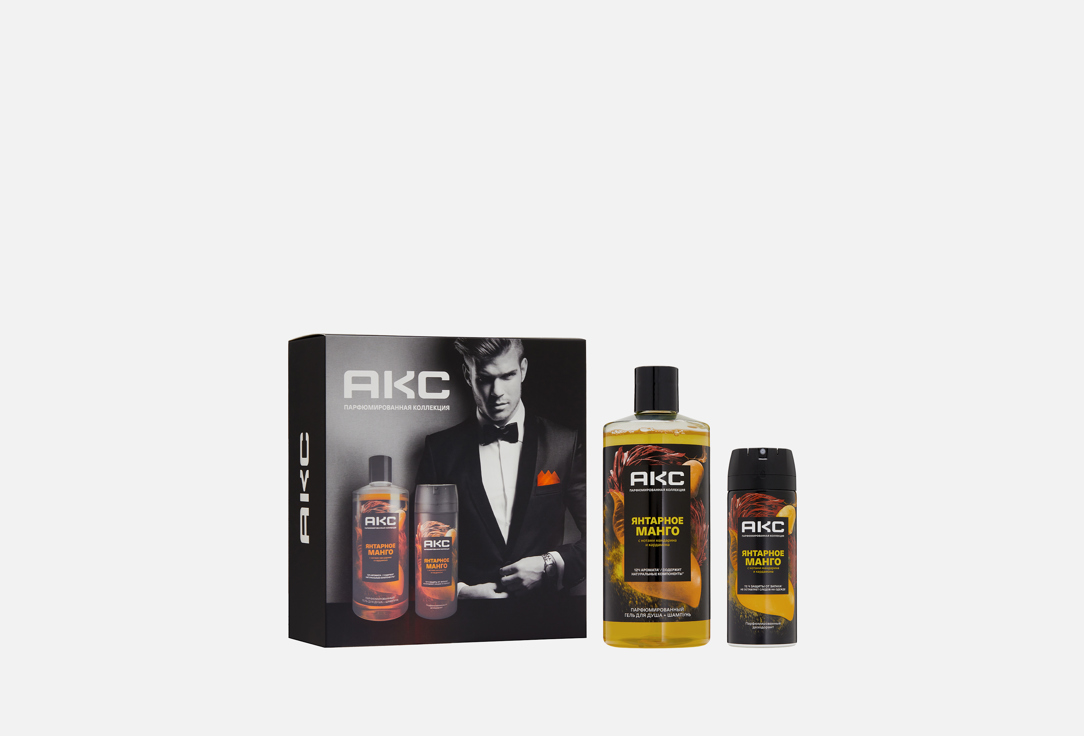 Набор для ухода за телом и волосами АКС, Янтарное манго 2 шт
Набор для ухода за телом и волосами АКС, Янтарное манго 2 шт