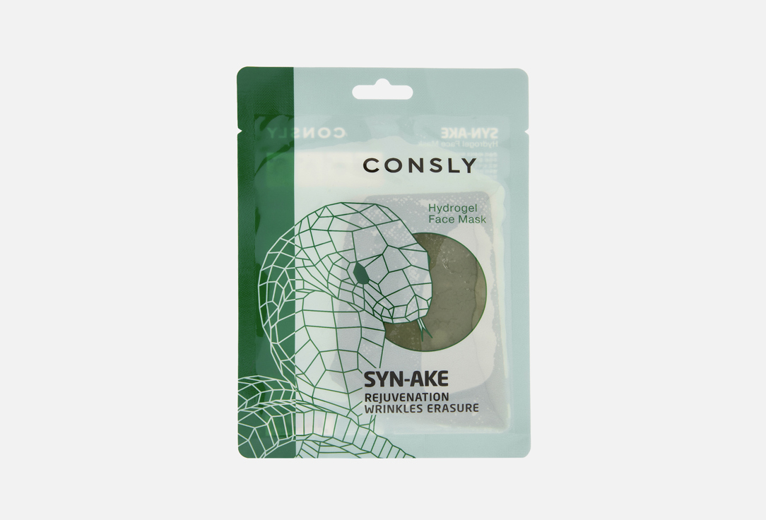 Гидрогелевая маска для лица CONSLY, Syn-Ake 1 шт
Гидрогелевая маска для лица CONSLY, Syn-Ake 1 шт