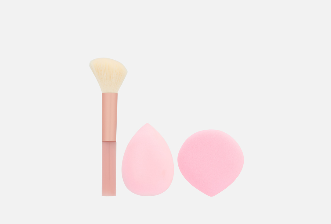 Набор акссесуаров для макияжа FARRES, Powder sponge + egg sponge + brush 3 шт
Набор акссесуаров для макияжа FARRES, Powder sponge + egg sponge + brush 3 шт