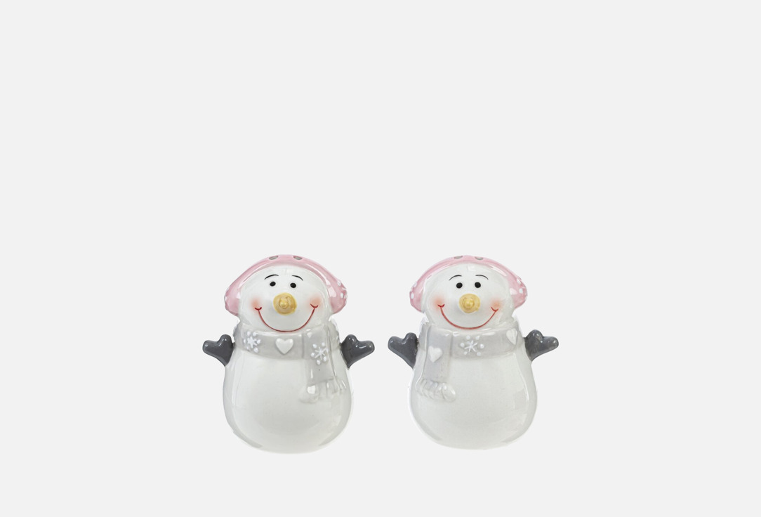 Cолонка и перечница TOPGIFT, Принт, Снеговики, 6х5х7,5 см 2 шт
Cолонка и перечница TOPGIFT, Принт, Снеговики, 6х5х7,5 см 2 шт