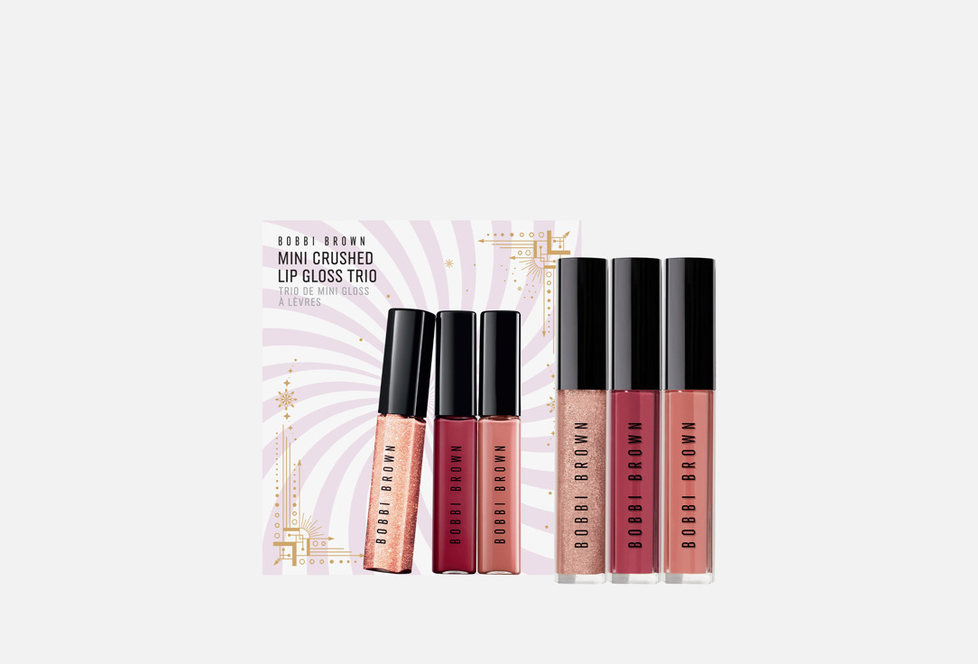 НАБОР МИНИ-БЛЕСКОВ ДЛЯ ГУБ BOBBI BROWN, Мультиколор, Crushed Oil Infused Gloss Trio 3 шт
НАБОР МИНИ-БЛЕСКОВ ДЛЯ ГУБ BOBBI BROWN, Мультиколор, Crushed Oil Infused Gloss Trio 3 шт