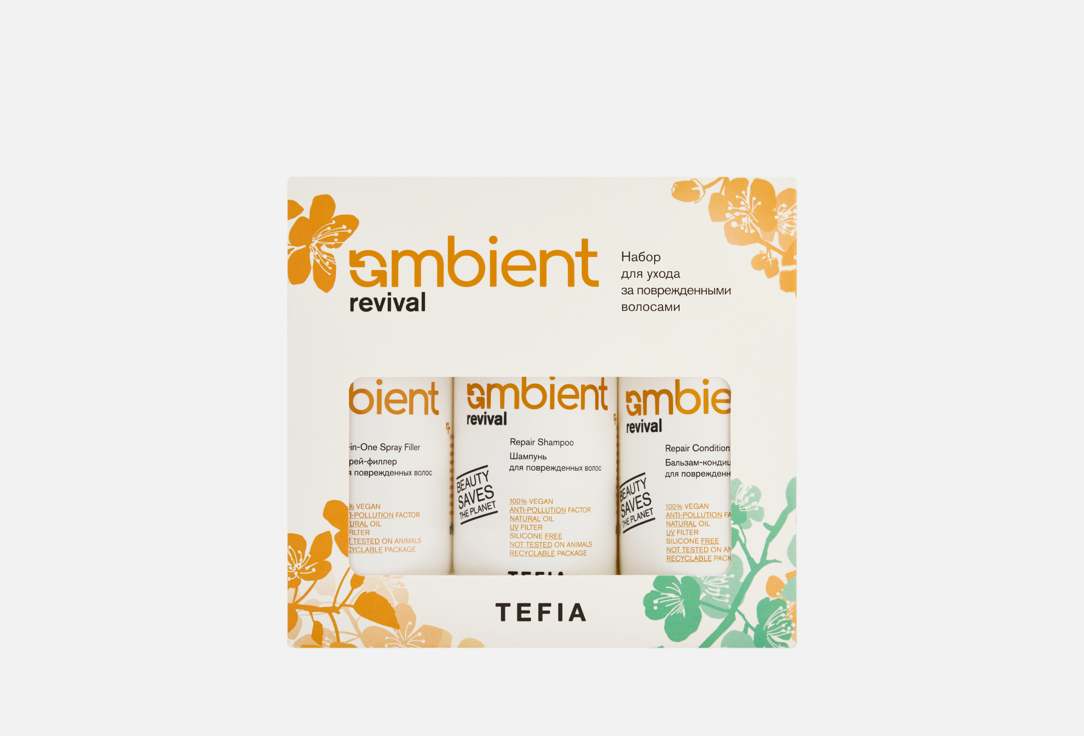 Набор для ухода за поврежденными волосами TEFIA, Revival 3 шт
Набор для ухода за поврежденными волосами TEFIA, Revival 3 шт