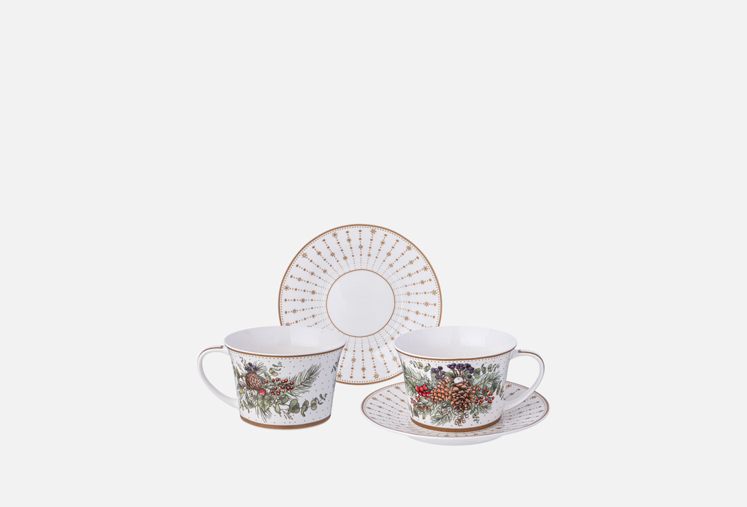 ЧАЙНЫЙ НАБОР LEFARD, Принт, CELEBRATION 2 пар
ЧАЙНЫЙ НАБОР LEFARD, Принт, CELEBRATION 2 пар