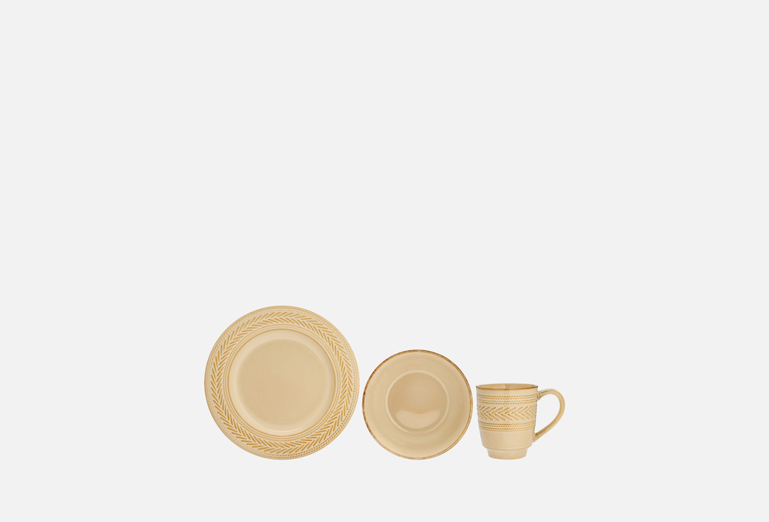 Столовый набор NOUVELLE HOME, Бежевый, Villatic 12 шт
Столовый набор NOUVELLE HOME, Бежевый, Villatic 12 шт