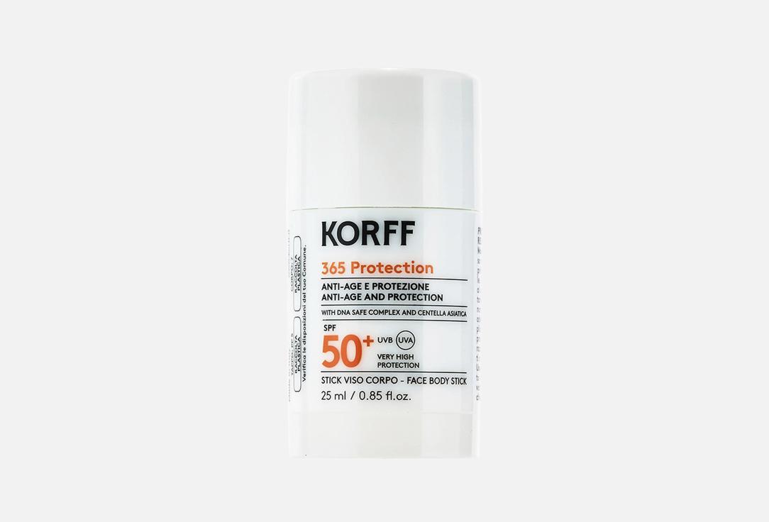 Солнцезащитный стик для лица и тела SPF 50+ KORFF, 365 Protection ANTI-AGE AND PROTECTION 25 мл
Солнцезащитный стик для лица и тела SPF 50+ KORFF, 365 Protection ANTI-AGE AND PROTECTION 25 мл