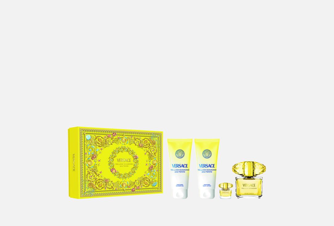 подарочный парфюмерный набор VERSACE, YELLOW DIAMOND 4 шт
подарочный парфюмерный набор VERSACE, YELLOW DIAMOND 4 шт